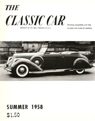 THE CLASSIC CAR 1958 SUMMER - BRUNN, CHESAPEAK BAY REGION, MAYBACH 12*